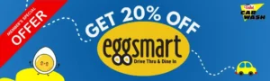 20% OFF Eggsmart for Unlimited Car Wash Members